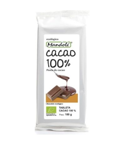 Cacao 100 Pasta Cacao Eco 100g Mandole