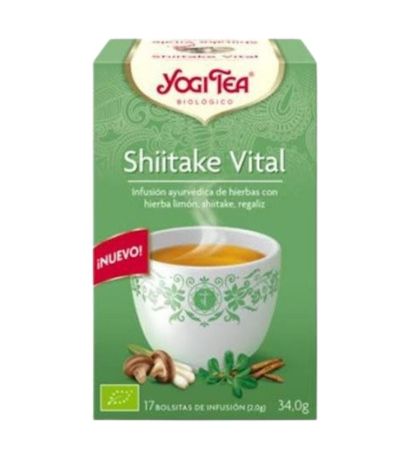 Te Shitake Vital SinGluten Bio Vegan 17inf Yogi Tea