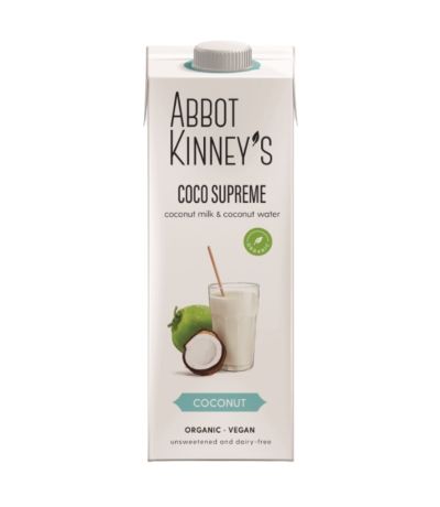 Bebida Vegetal Coco Supreme 6x1L Abbot Kinney´s