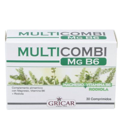 Multicombi MagnesioVitamina B6 30comp Gricar