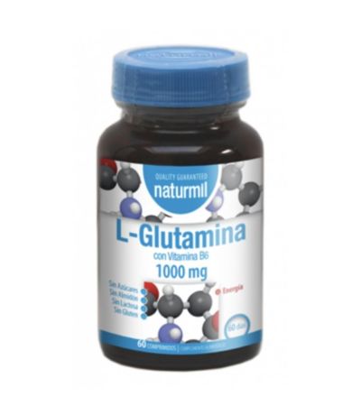 L-Glutamina  1000mg 60comp Naturmil
