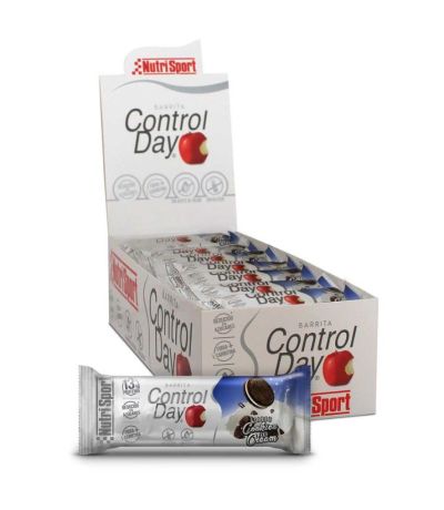 Barrita Control Day Cookies  Cream SinGluten 28ud NutriSport
