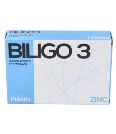 Biligo 3 Zinc 20 Viales Plantis
