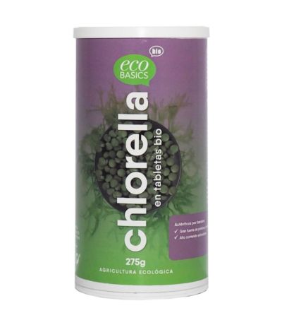 Chlorella Tabletas Bio 275g Eco Basics