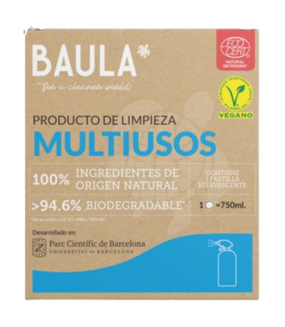 Limpiador Multiusos Eco Vegan 1 pastilla Baula