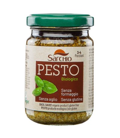 Salsa Pesto Eco SinGluten 130g Sarchio