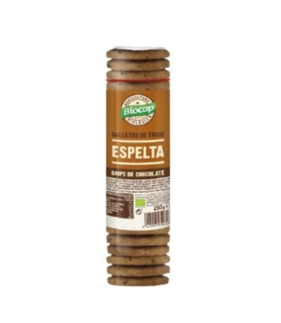 Galletas Espelta con Chips de Chocolate Bio 250g Biocop