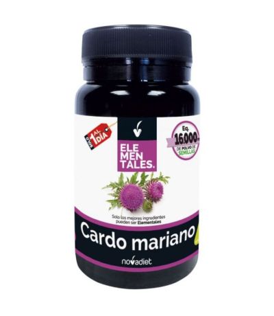 Cardo Mariano Elementales 30caps Nova Diet
