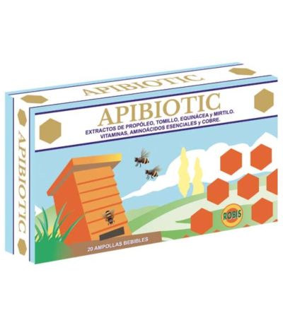 Apibiotic SinGluten 20 Viales Robis