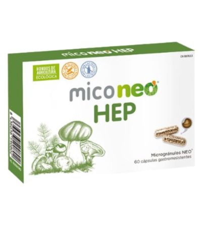 MicoNeo Hep Hongos SinGluten Bio 60caps Neo