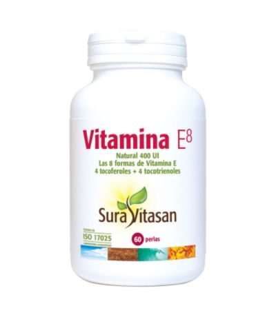 Vitamina-E8 400Ui 60 Perlas Sura Vitasan