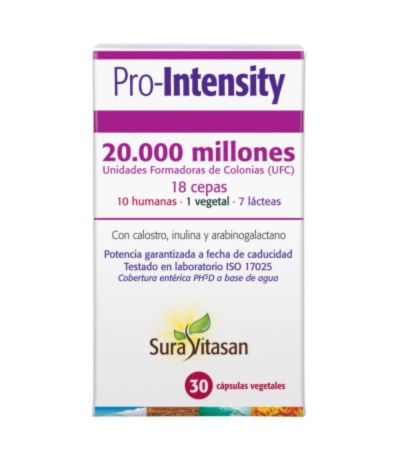 Pro Intensity 20.000 millones 30caps Sura Vitasan