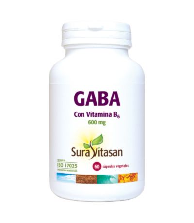 Gaba con Vitamina B6 600Mg 60caps Sura Vitasan