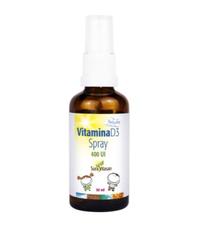 Vitamina D3 Peques Spray 400UI 50ml Sura Vitasan
