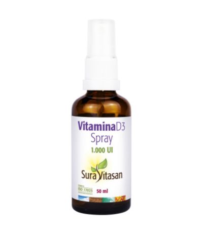 Vitamina D3 1000UI spray 50ml Sura Vitasan