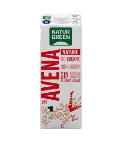 Bebida Vegetal Avena Bio 6x1L Natur-Green
