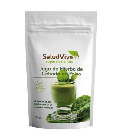 Jugo Hierba Cebada Polvo Eco 100g Salud Viva