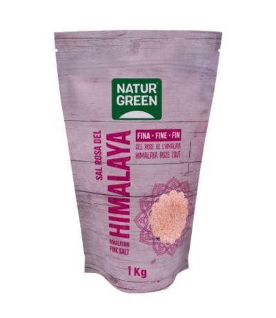 Sal Rosa del Himalaya Fina 1kg Natur-Green