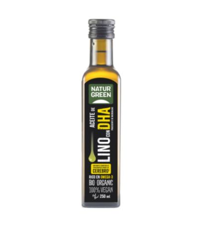 Aceite de Lino con DHA Vegan Bio 250ml Natur-Green