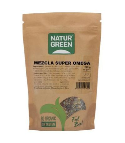 Super Omega Doypack Eco 225g Natur-Green
