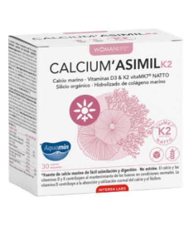 Calcium Asimil K2 30 Sobres Intersa