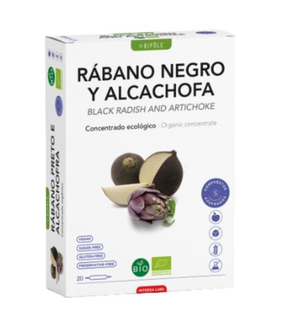 Rabano Negro y Alcachofa depurativo Bio 20amp Intersa