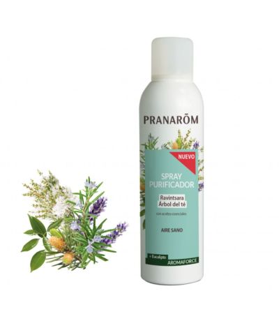 Aromaforce Spray Purificador Ravintsara Arbol del Te Bio 150ml Pranarom