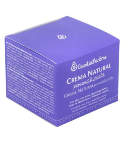 Crema Base Natural Cara y Cuerpo 40g Esential Aroms