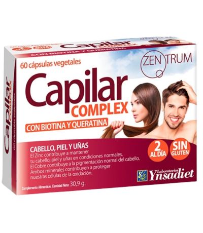 Capilar Complex Zentrum SinGluten 60caps Ynsadiet