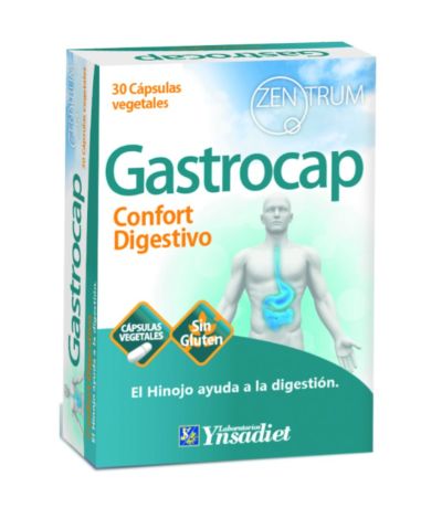 Gastrocap Zentrum Confort Digestivo SinGluten 30caps Ynsadiet