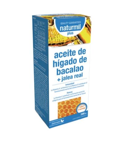 Aceite Higado Bacalao Jalea Real 500ml Naturmil