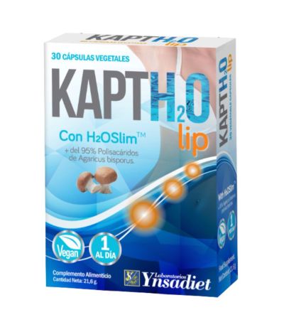 Kapt-H2O Lip SinGluten Vegan 30caps Ynsadiet