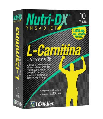 L-Carnitina Nutri-DX 1500Mg 10amp Ynsadiet