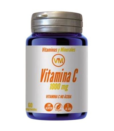 Vitamina-C 1000Mg No acida SinGluten Vegan 60caps Ynsadiet