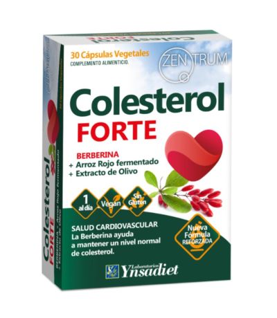 Zentrum Colesterol Plus 30caps Ynsadiet