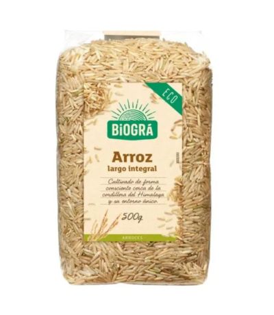 Arroz Largo Integral Vegan Bio 500g Biogra