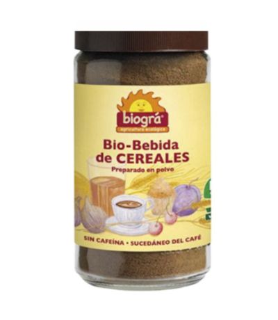 Cafe Soluble de Cereales Bio Vegan 100g Biogra
