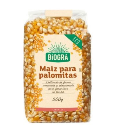 Maiz en Grano para Palomitas Eco 500g Biogra