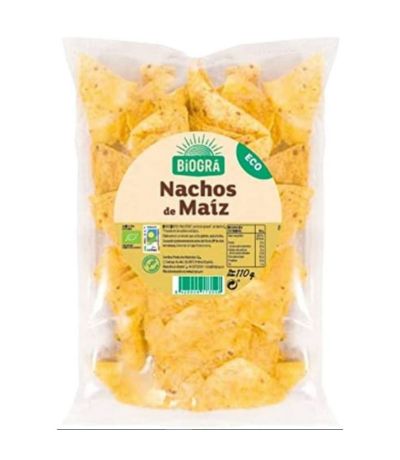 Nachos de Maiz Bio Vegan 110g Biogra