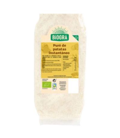 Pure de Patatas Instantaneo Bio 250g Biogra