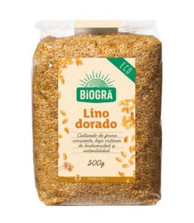 Semillas de Lino Dorado Eco 500g Biogra