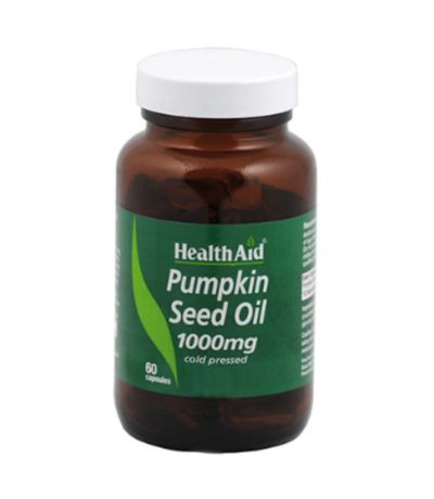Aceite de semilla de Calabaza 1000Mg 60caps Health Aid