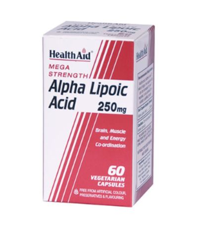 Acido Alfa Lipoico 250Mg 60caps Health Aid