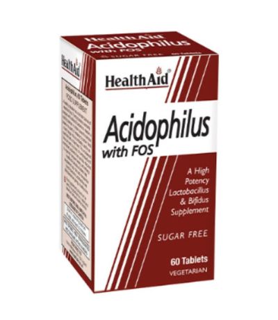 Acidophilus con FOS 60comp Health Aid