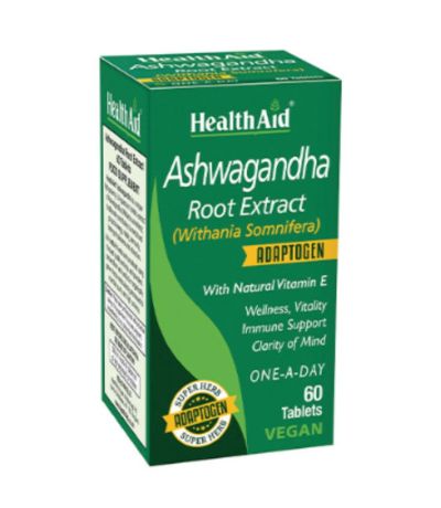 Ashwagandha SinGluten Vegan 60caps Health Aid
