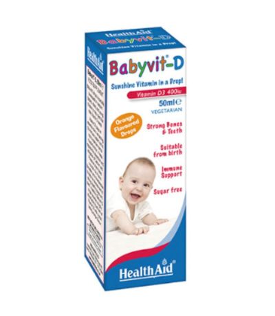 Babyvit-D Gotas Vegan 50ml Health Aid