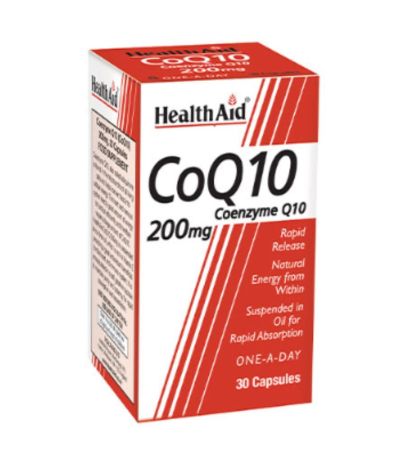 Coenzima Q10 200Mg 30caps Health Aid