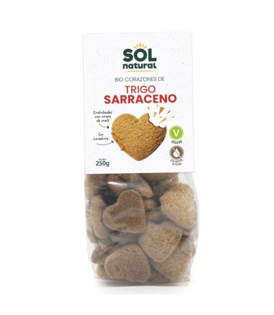 Galletas Trigo Sarraceno Bio Vegan 9x250g Solnatural