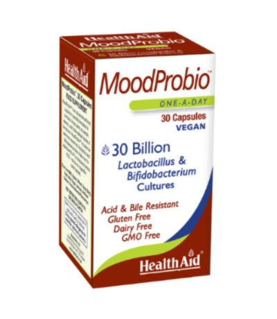 Moodprobio SinGluten Vegan 30caps Health Aid