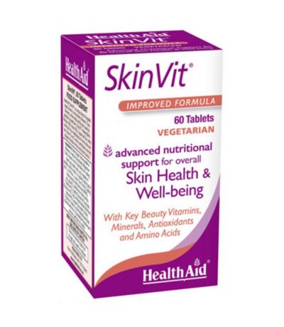 Skin Vitamin  Minerales 30comp Health Aid